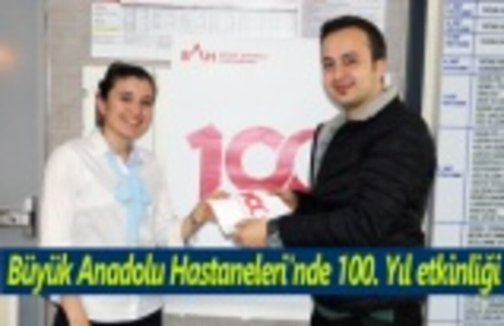 Büyük Anadolu Hastaneleri'nde 100. Yıl etkinliği
