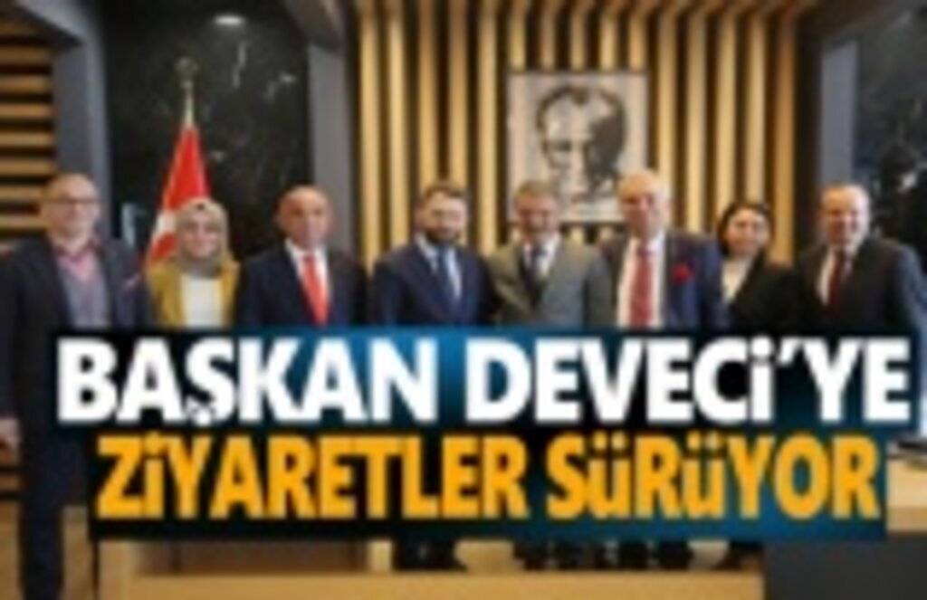 Cemil Deveci'ye Ziyaretler Sürüyor