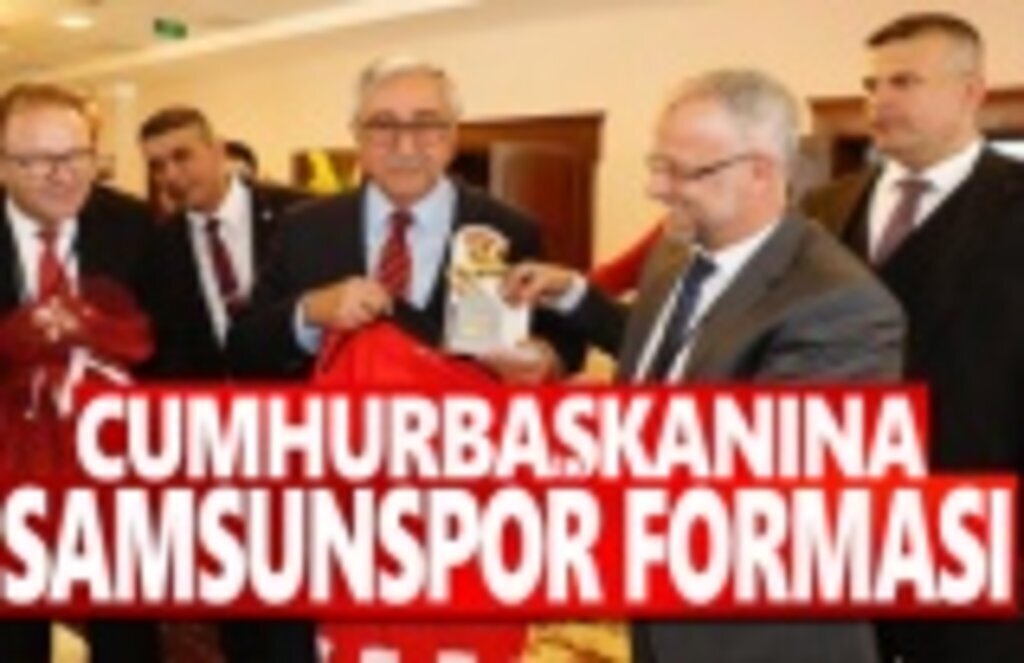 Cumhurbaşkanına Samsunspor forması