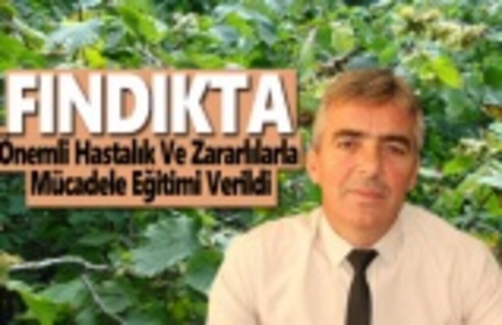 Fındıkta Önemli Hastalık Ve Zararlılarla Mücadele Eğitimi Verildi
