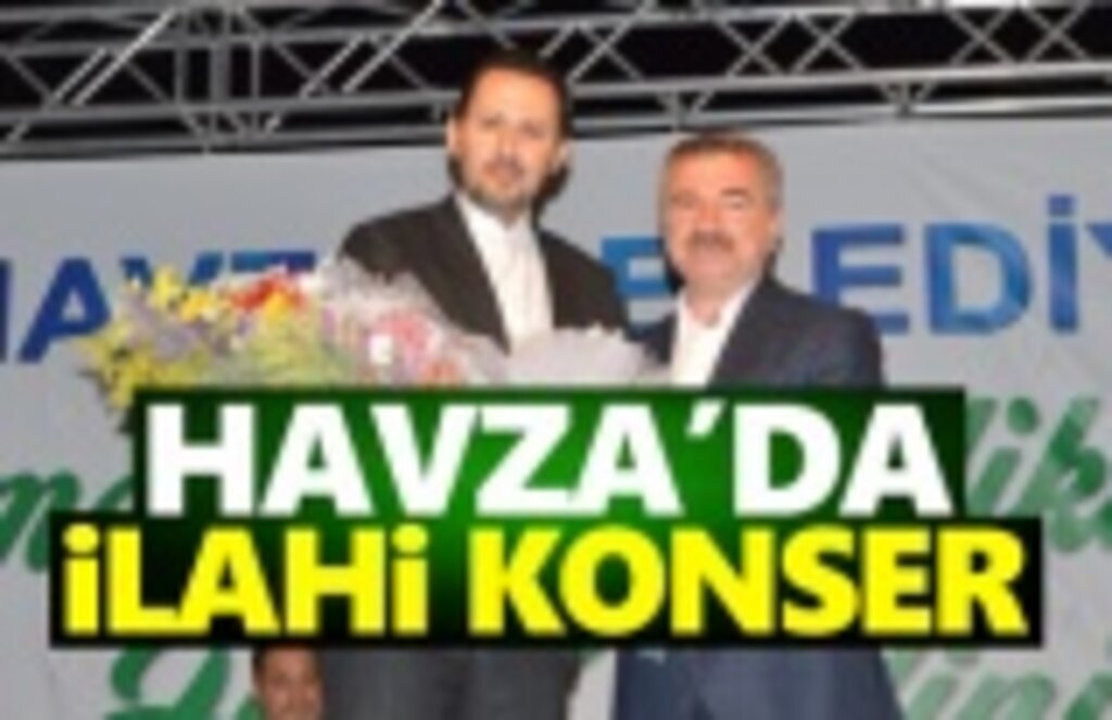 Havza Belediyesi ilahi konser düzenledi