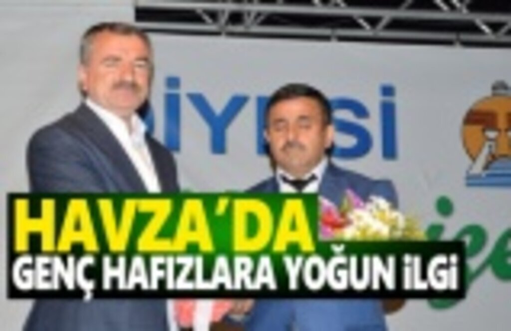 Havza'da Genç Hafızlara yoğun ilgi