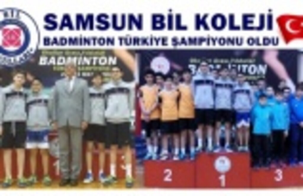 Samsun Bil Koleji Türkiye Şampiyonluğunu Kutladı