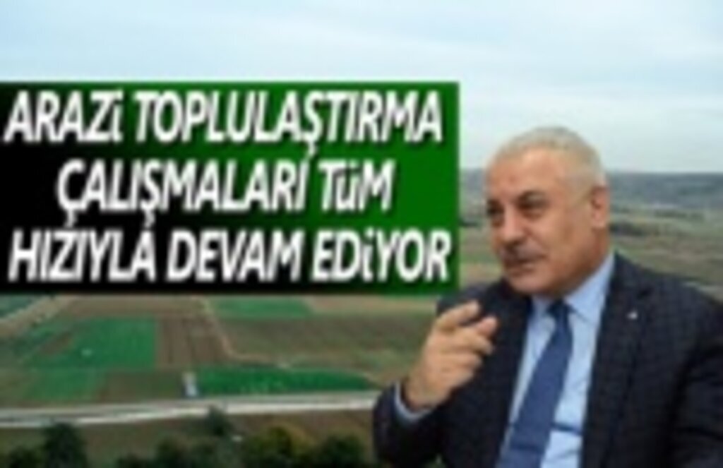 Samsun’da 14 000 Hektar Arazi Toplulaştırıldı