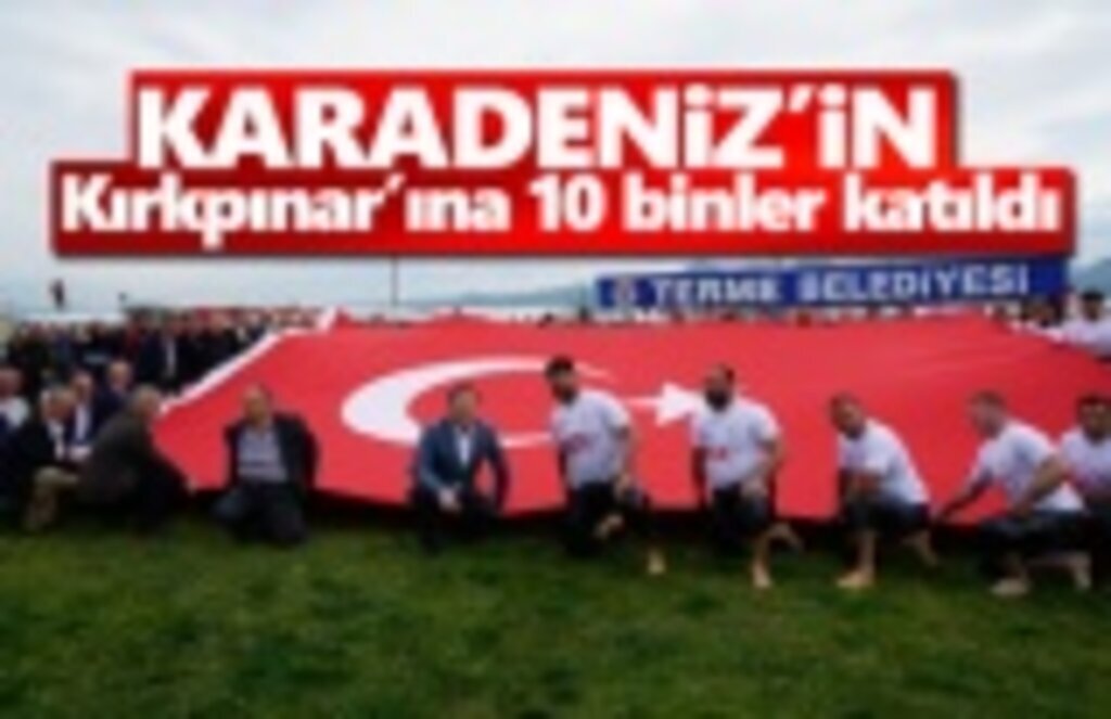 Terme'de Hıdırellez coşkusu yaşandı