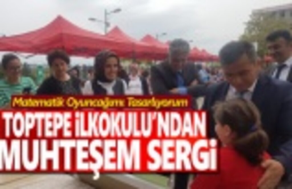 Toptepe İlkokulu Öğrencileri Matematik Oyuncağını Tasarladı