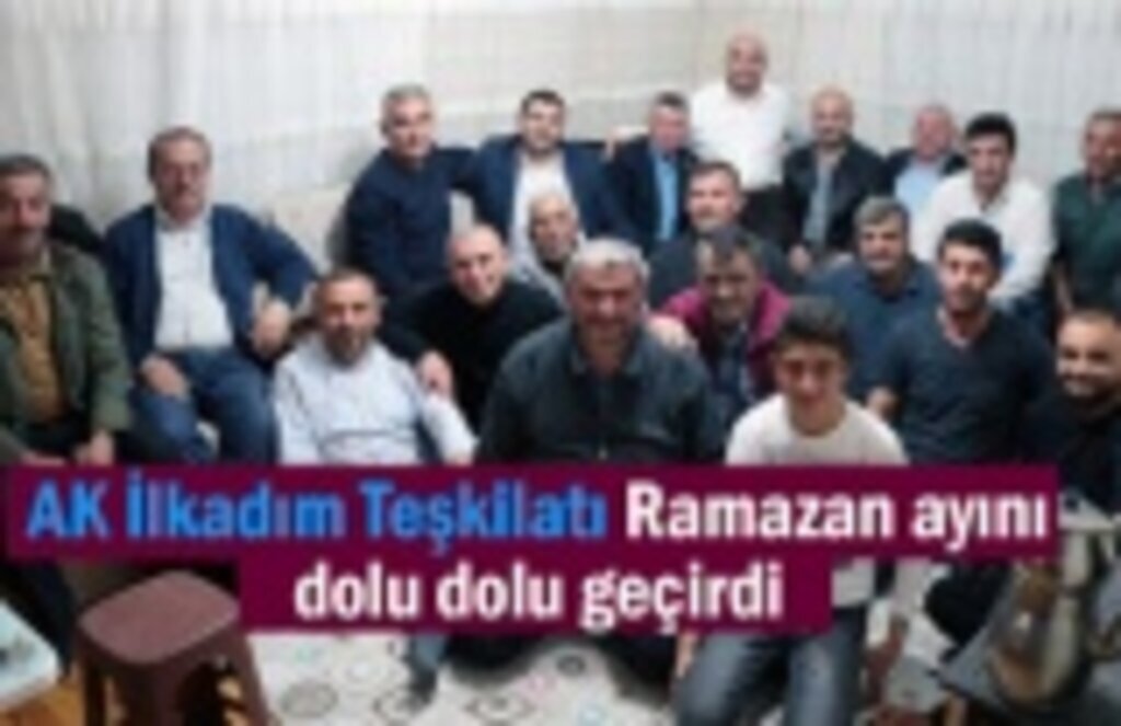 AK Parti İlkadım İlçe Teşkilatı'ndan dolu dolu Ramazan