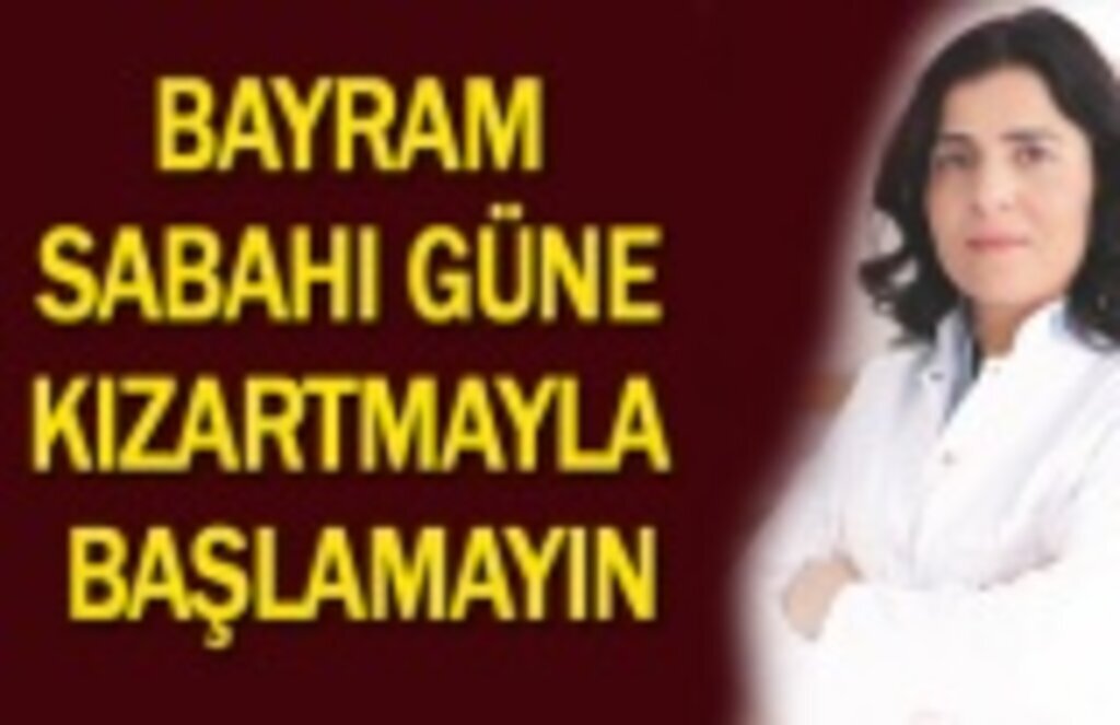 Bayramda beslenmenize dikkat edin