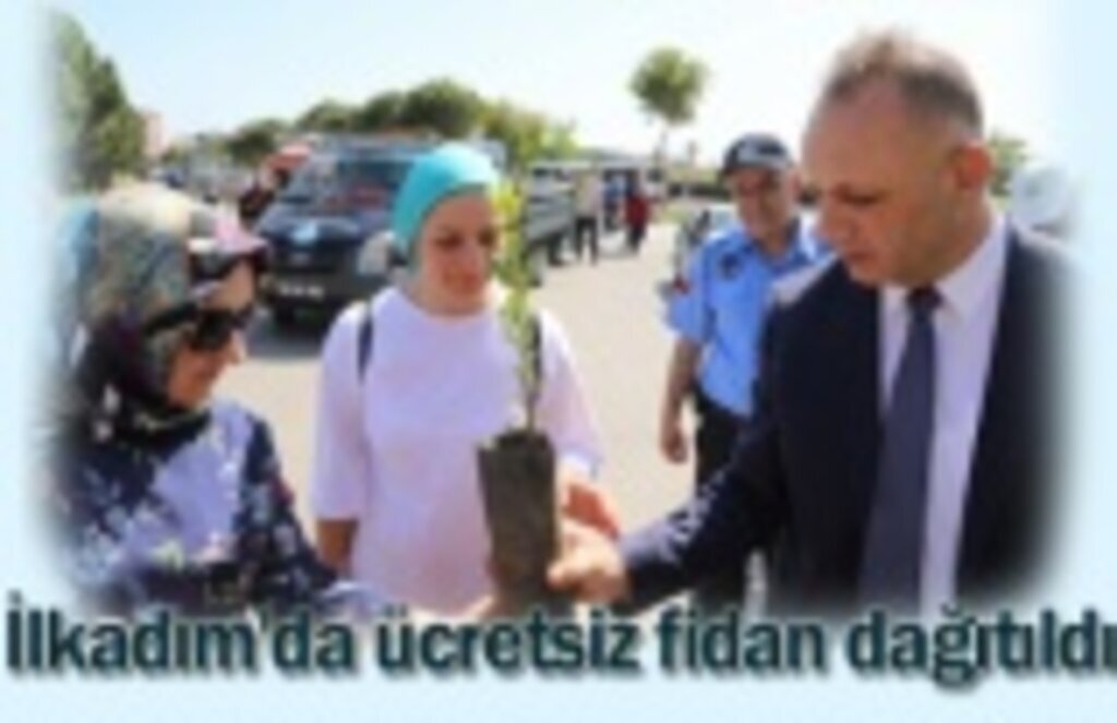 İlkadım Belediyesi'nden ücretsiz fidan
