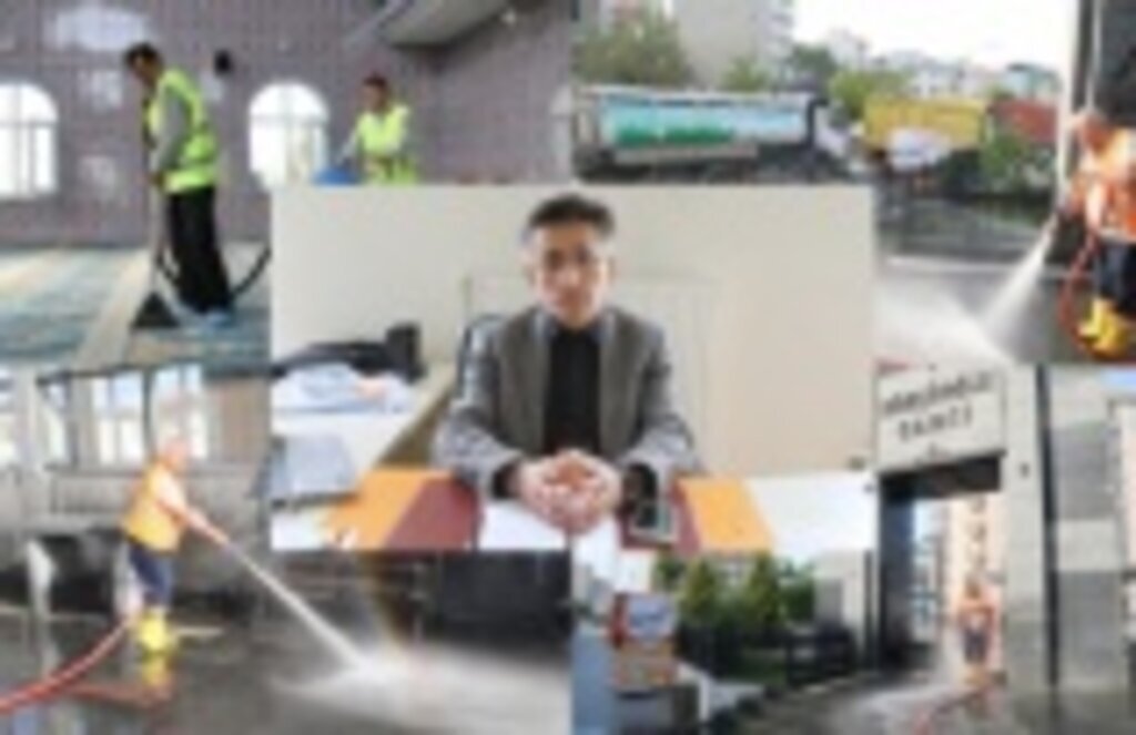 İlkadım'da Camilere bayram temizliği