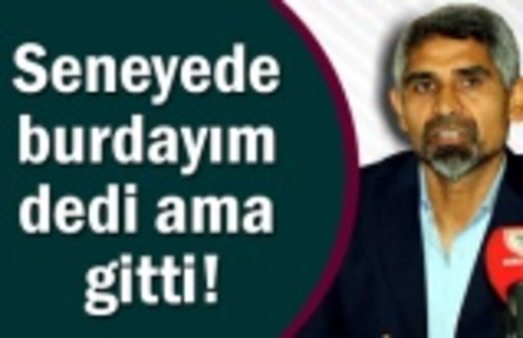 İsmet Taşdemir ile yollar ayrıldı