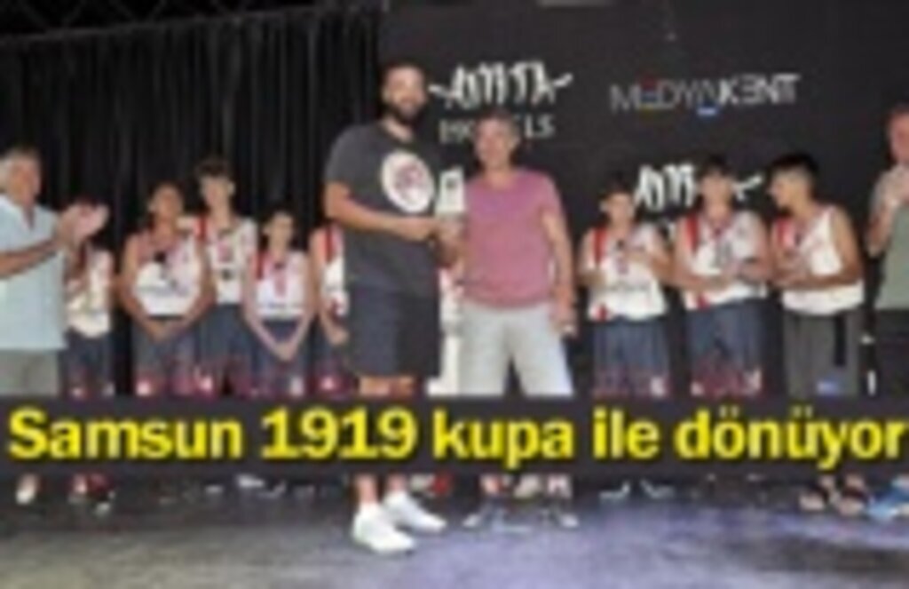 Samsun 1919 kupa ile dönüyor