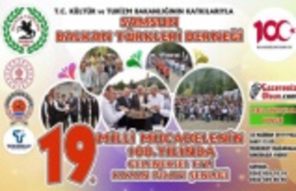 Samsun Balkan Türkleri'nden Etli Kazan Pilavı Şenliği