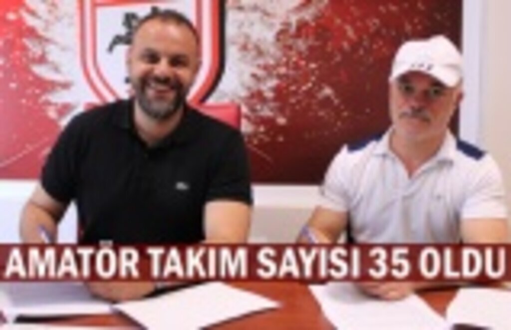 Samsun'da amatör takım sayısı 35 oldu