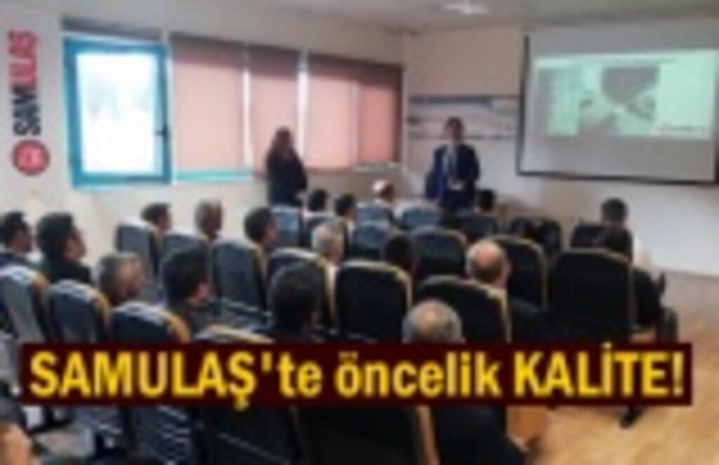 SAMULAŞ çalışanlarına A'dan Z'ye eğitim