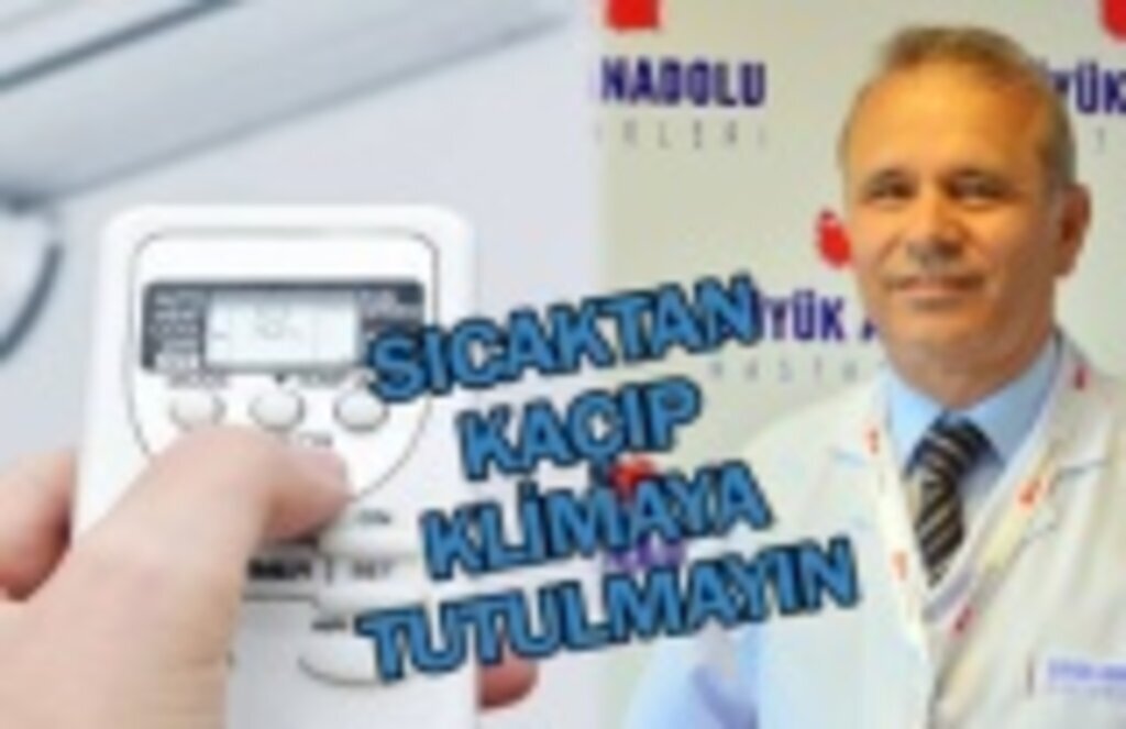 Sıcaktan kaçıp klimaya tutulmayın