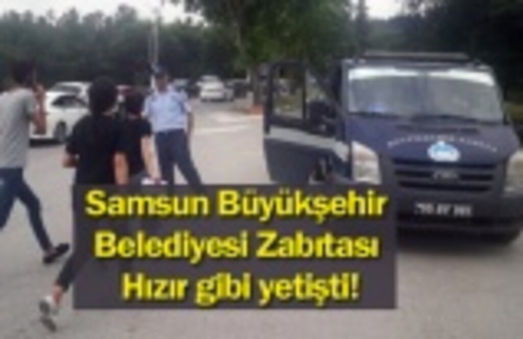 YKS heyecanı yaşayan öğrencilerin yardımına zabıta koştu!