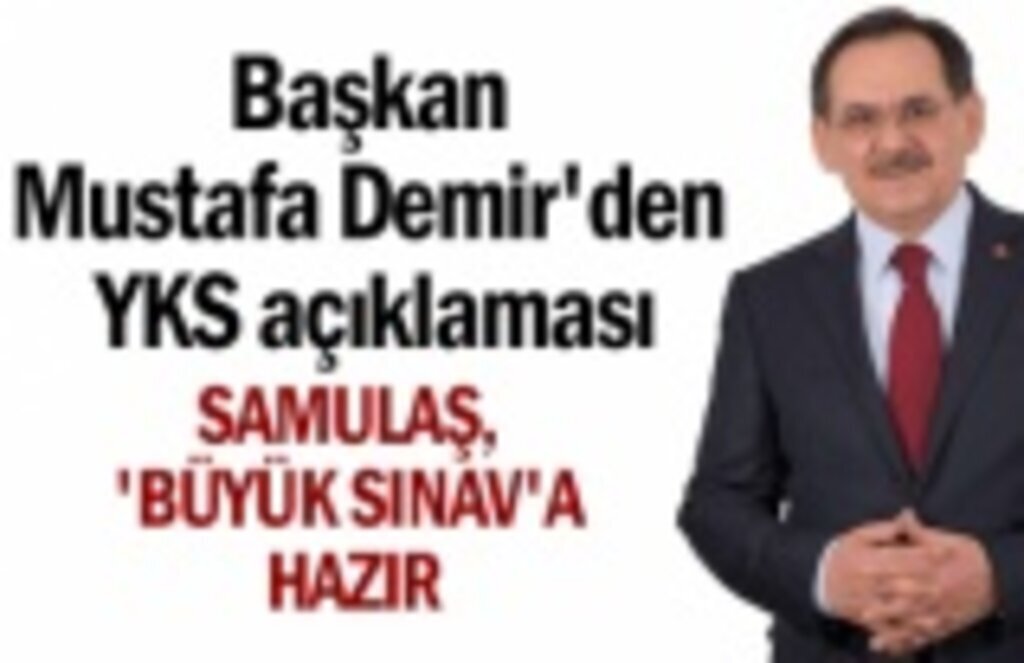 YKS için Samsun'da otobüs ring sefer sayısı artırıldı