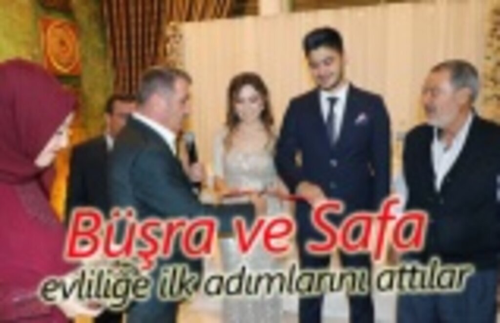 Bakır ve Akyol ailelerinin mutlu günü