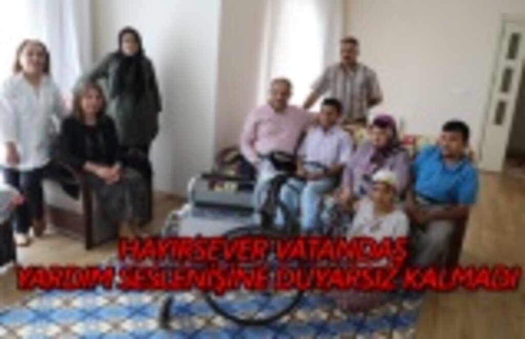 Hayırsever vatandaş yardım seslenişine duyarsız kalmadı