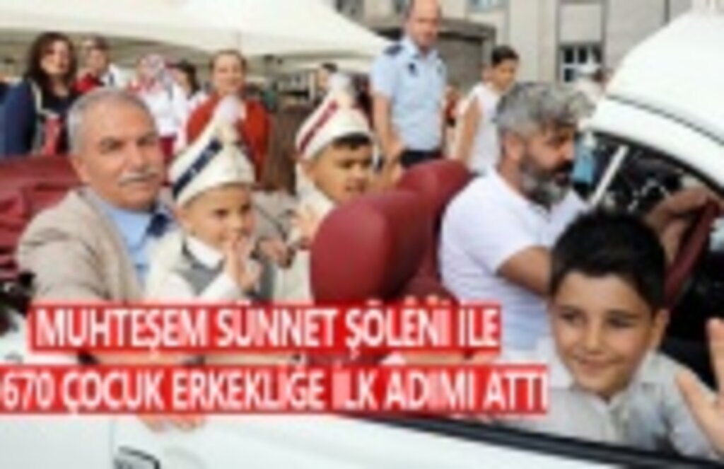 İlkadım Belediyesi'den muhteşem sünnet