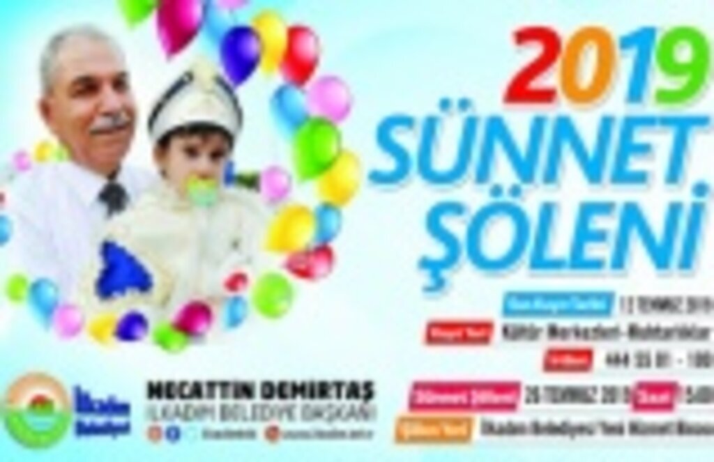 İlkadım'da Geleneksel Sünnet Şöleni 26 Temmuz'da