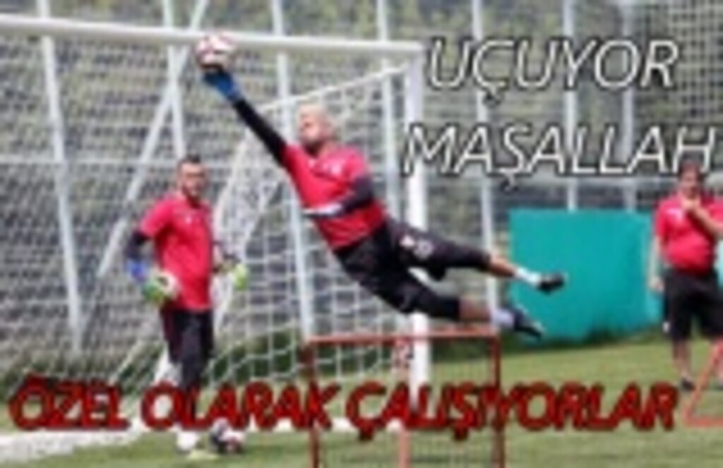 Samsunspor'un file bekçileri özel çalışıyor