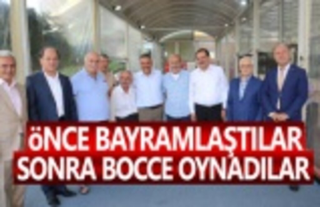 Huzurevinde Coşkulu Bayramlaşma