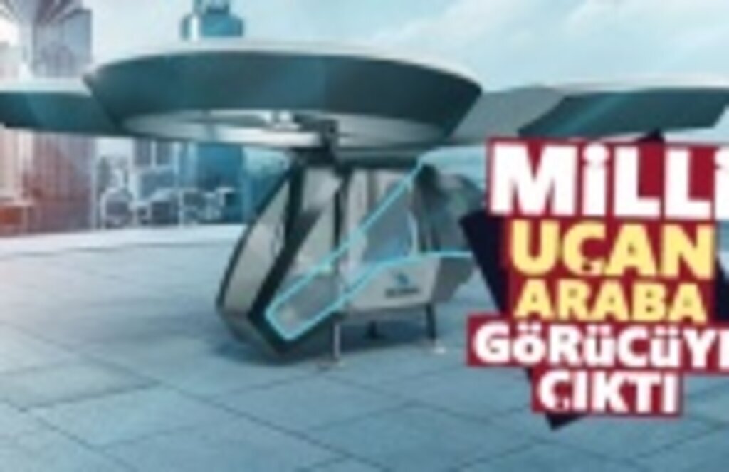 Milli uçan araba görücüye çıktı