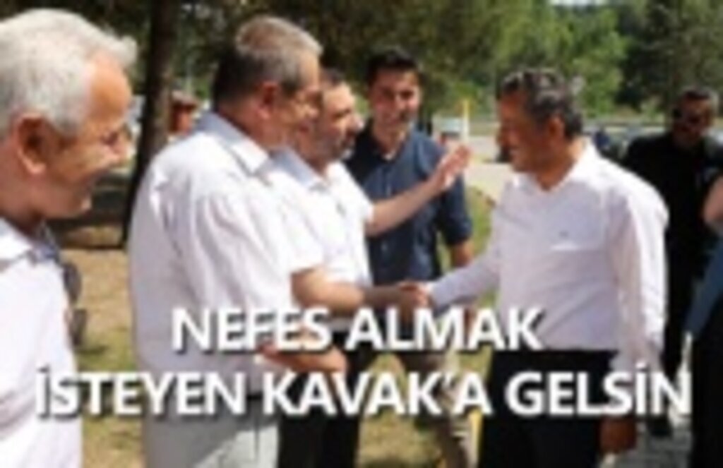 Nefes almak isteyen Kavak'a gelsin