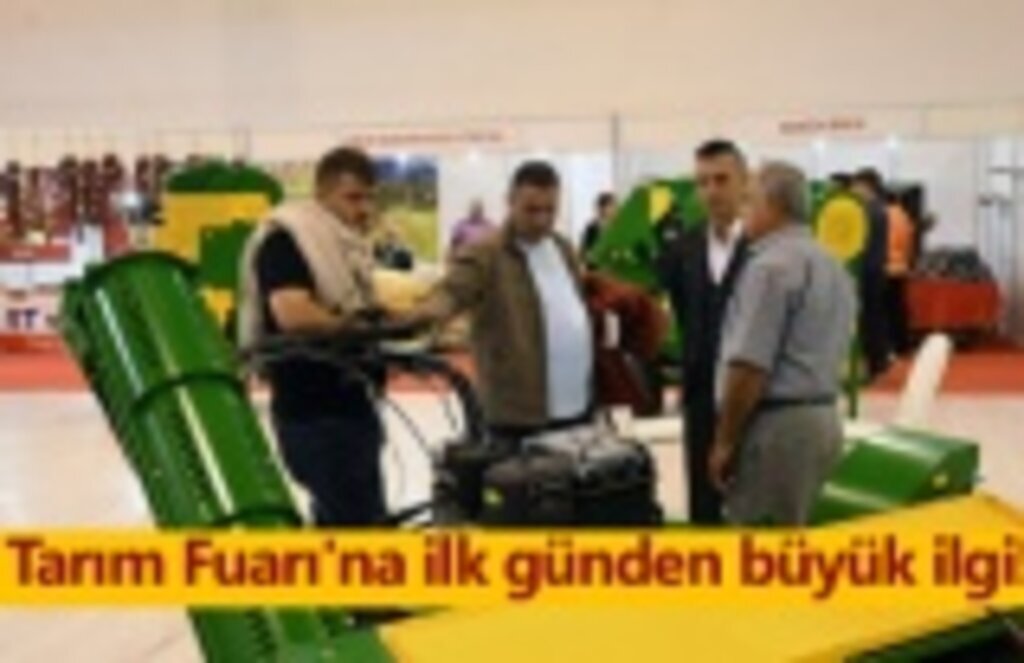 Tarım Fuarı'na ilk günden büyük ilgi!