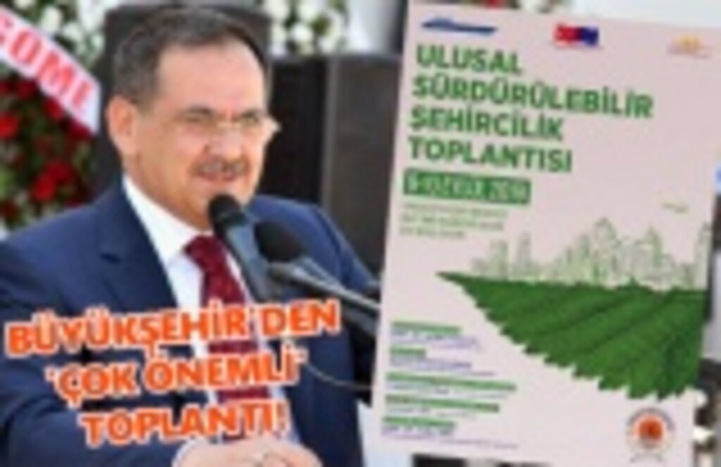 Ulusal Sürdürülebilir Şehircilik Toplantısı Samsun'da yapılıyor