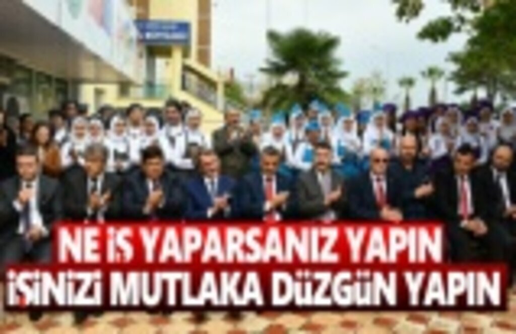 Memge ikinci yarı eğitimi açılış töreni gerçekleşti