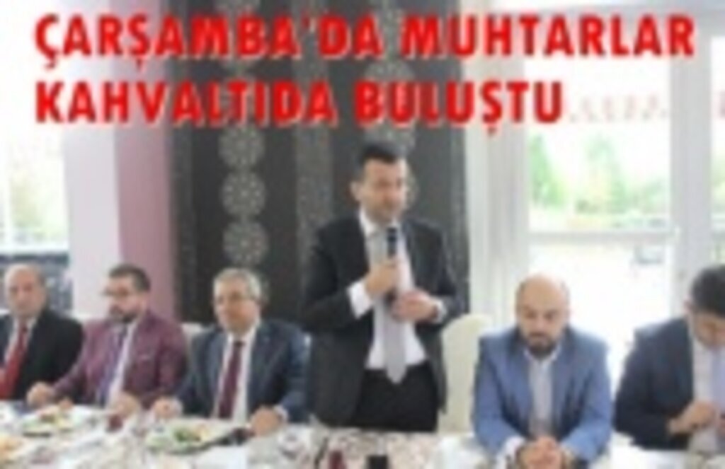 Muhtarlar Günü Çarşamba'da kutlandı