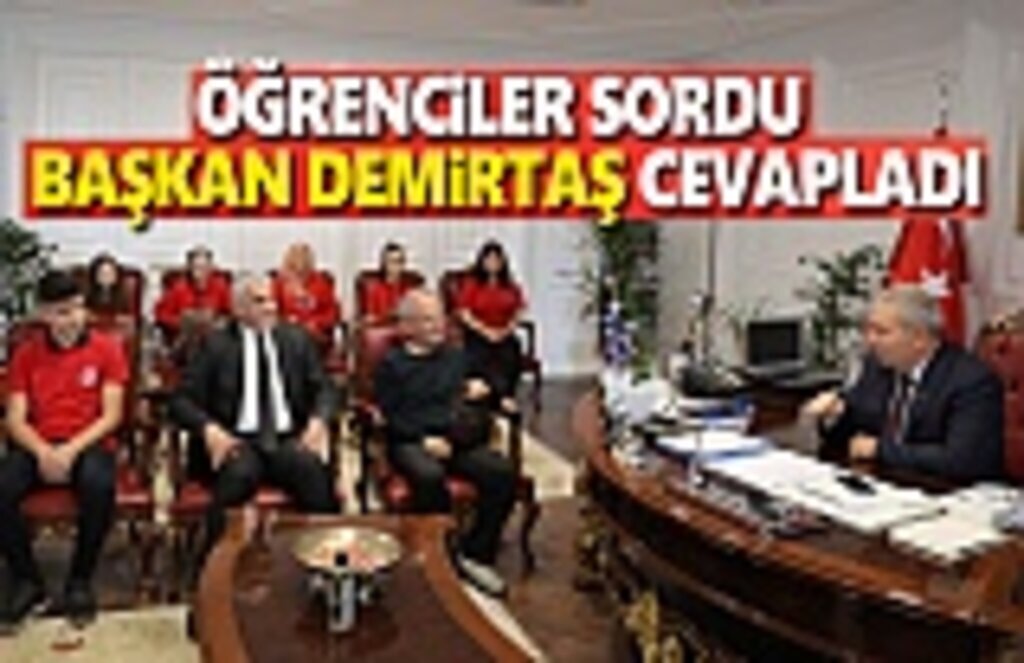 Öğrenciler Sordu, Başkan Demirtaş cevapladı