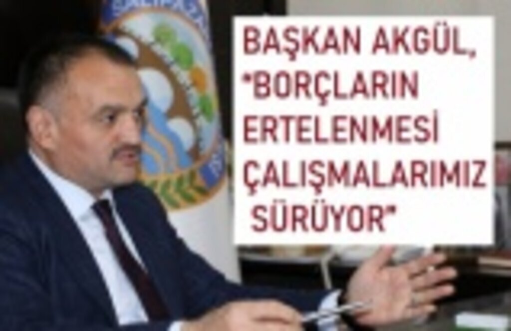 Salıpazarı'nda borçların ertelenmesi çalışmaları sürüyor