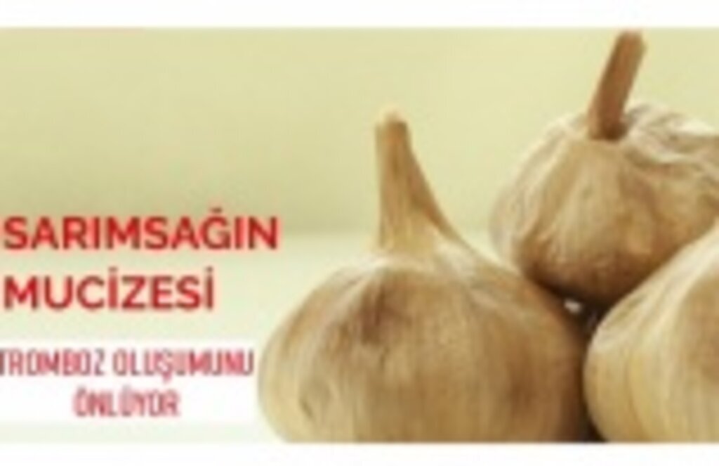 Sarımsağın mucizesi!