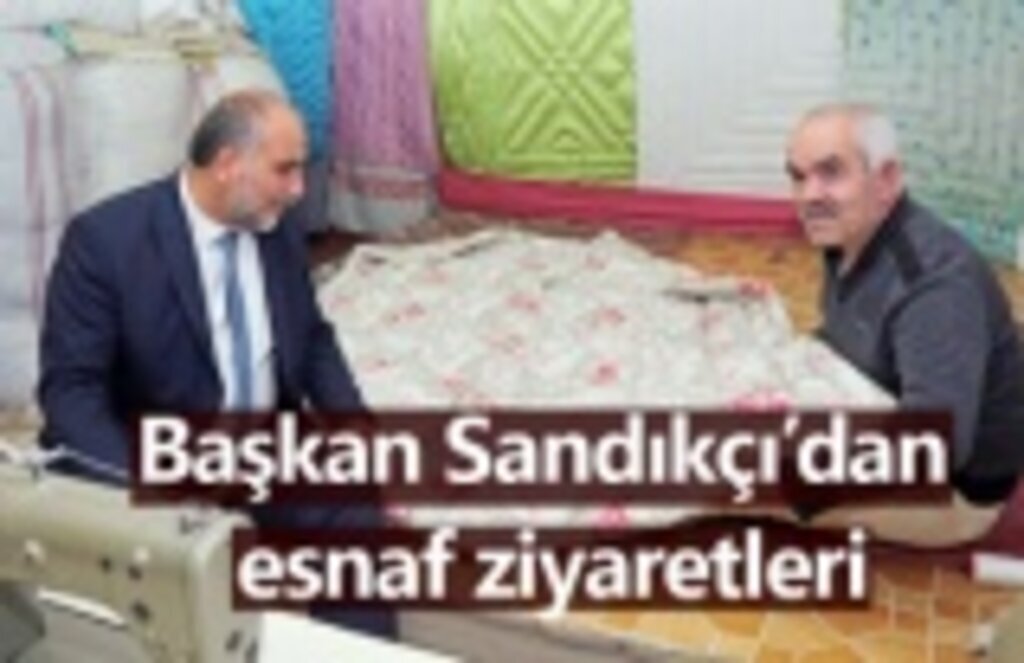 Başkan Sandıkçı: El ele verip birlikte yönetiyoruz