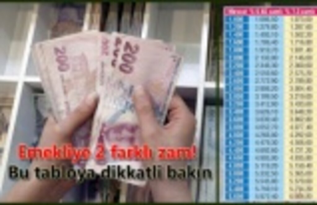 Emeklinin Ocak zammı ne kadar olacak? İşte tablo