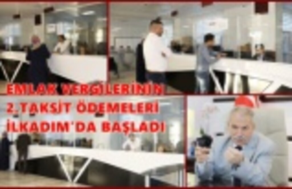 Emlak vergilerinin 2. taksit ödemeleri başladı