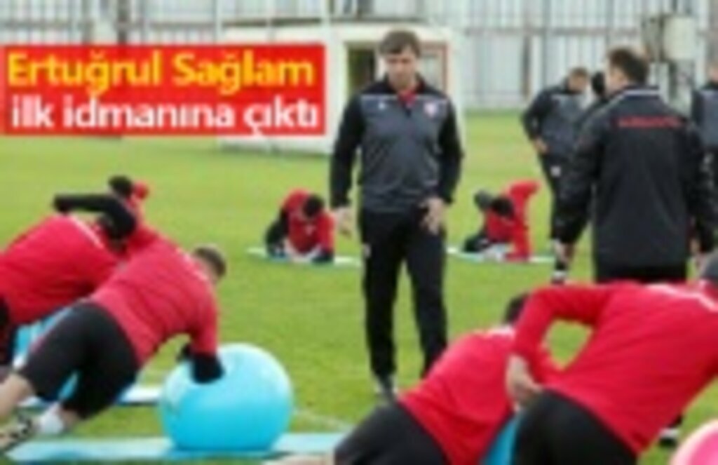 Samsunspor Haber - Ertuğrul Sağlam ilk idmanına çıktı