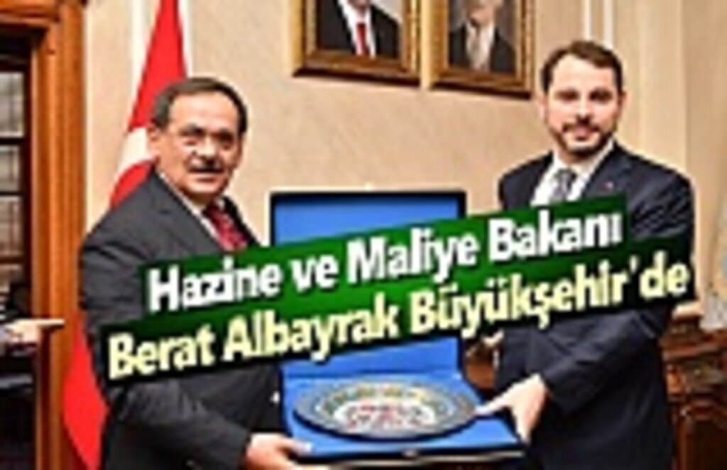 Hazine ve Maliye Bakanı Albayrak, Büyükşehir'de