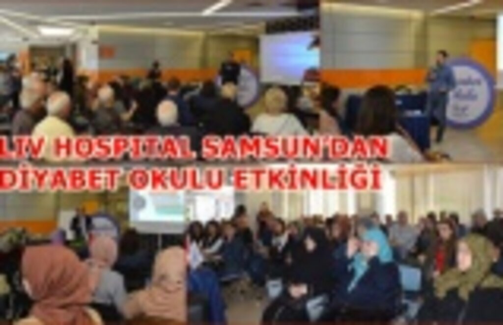 Liv Hospital Samsun'dan Diyabet Okulu Etkinliği