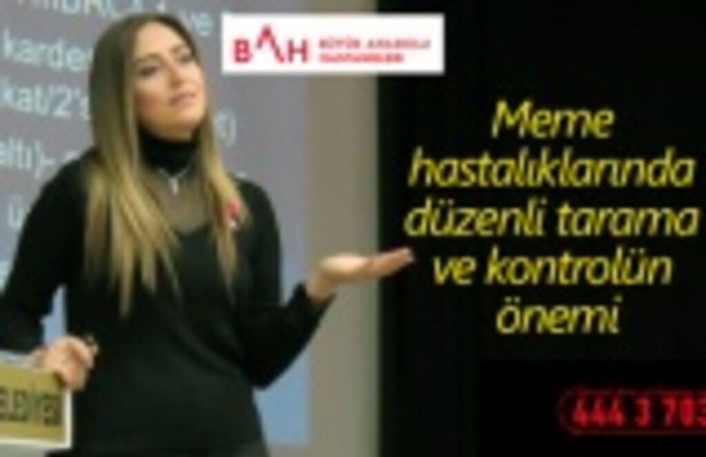 Meme hastalıklarında düzenli tarama ve kontrolün önemi