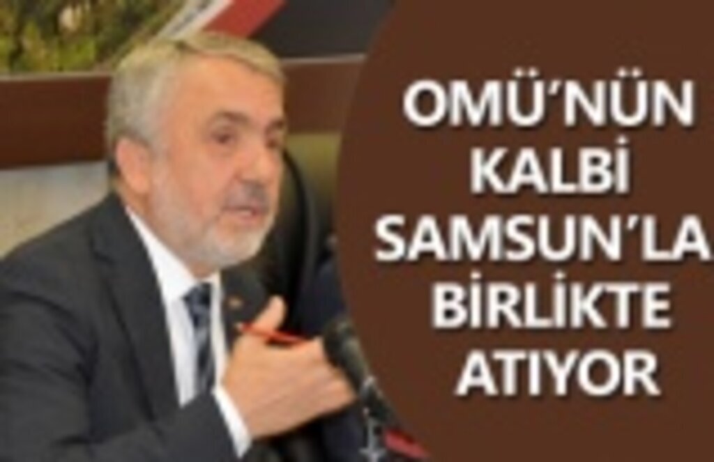 Rektör Bilgiç OMÜ'nün hizmet ve çalışmalarını anlattı