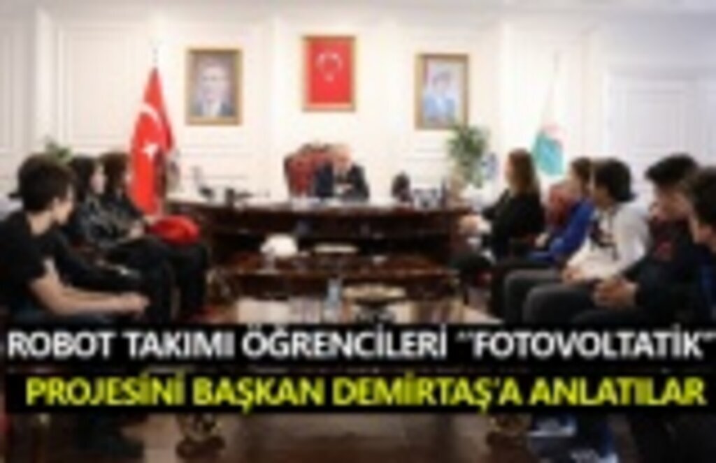 Robot takımı 'Andromeda' İlkadım'da!