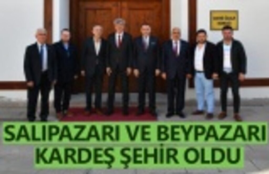 Salıpazarı ve Beypazarı kardeş şehir oldu - Samsun Haberleri