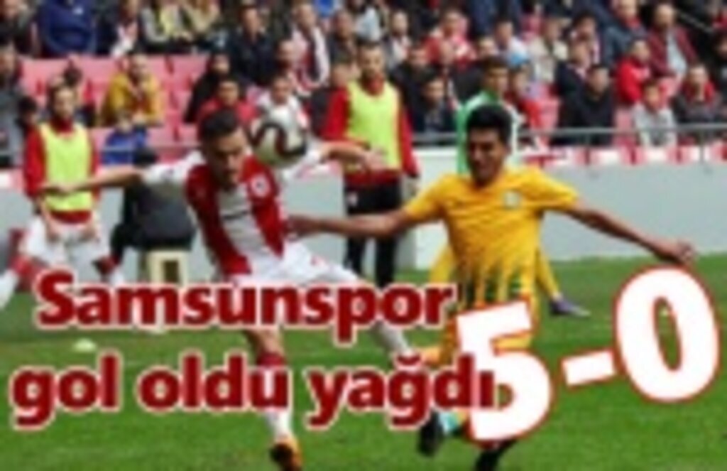 Samsunspor Şanlıurfaspor maç sonucu : 5-0
