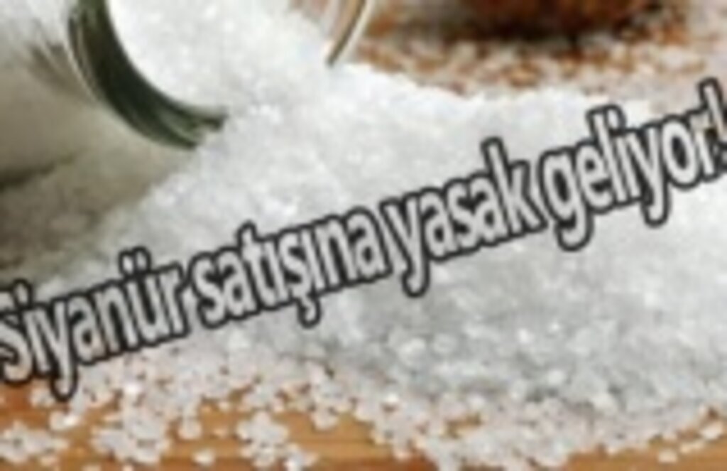 Siyanür satışına yasak geliyor! - Samsun Haberleri