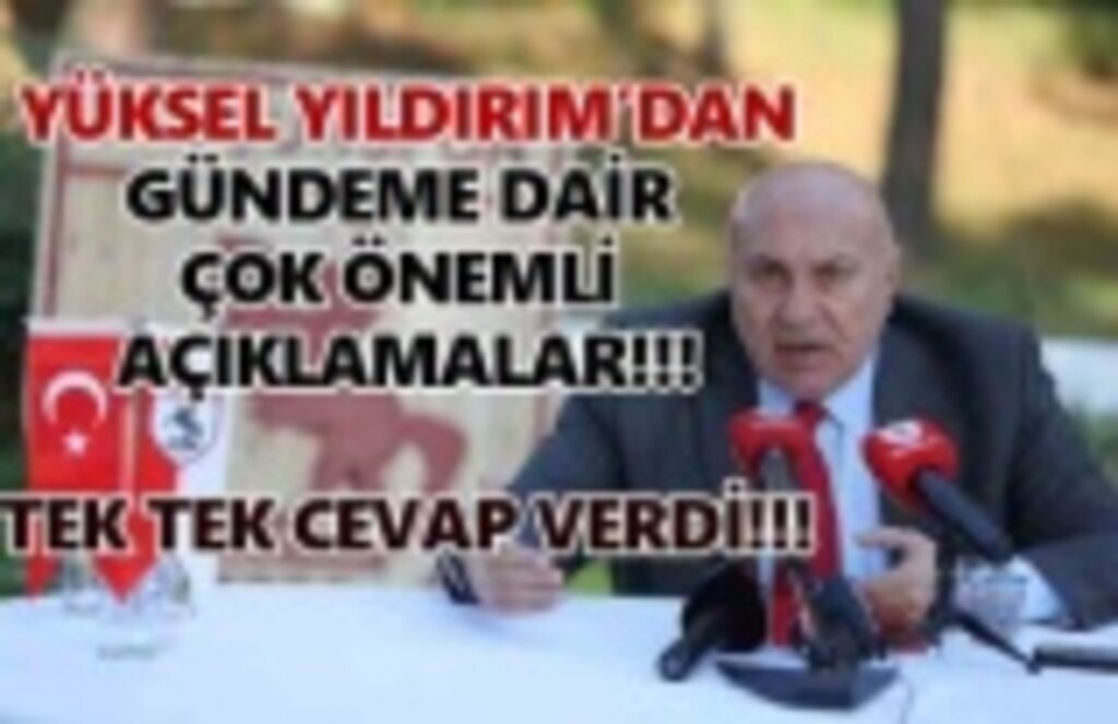 Yüksel Yıldırım'dan Fuat Köktaş açıklaması!